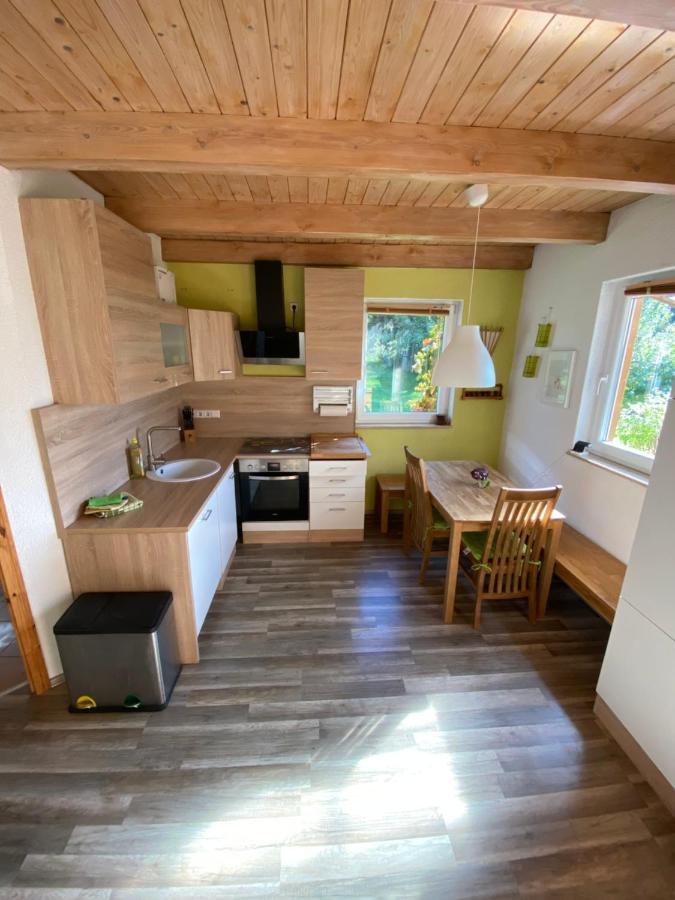 Ferienhaus "Am Bergblick" ゼーブニッツ エクステリア 写真