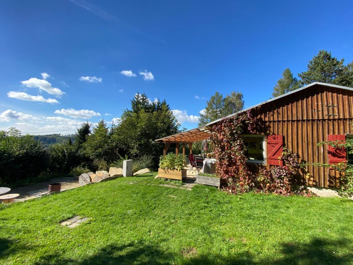 Ferienhaus "Am Bergblick" ゼーブニッツ エクステリア 写真