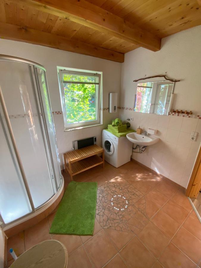 Ferienhaus "Am Bergblick" ゼーブニッツ エクステリア 写真