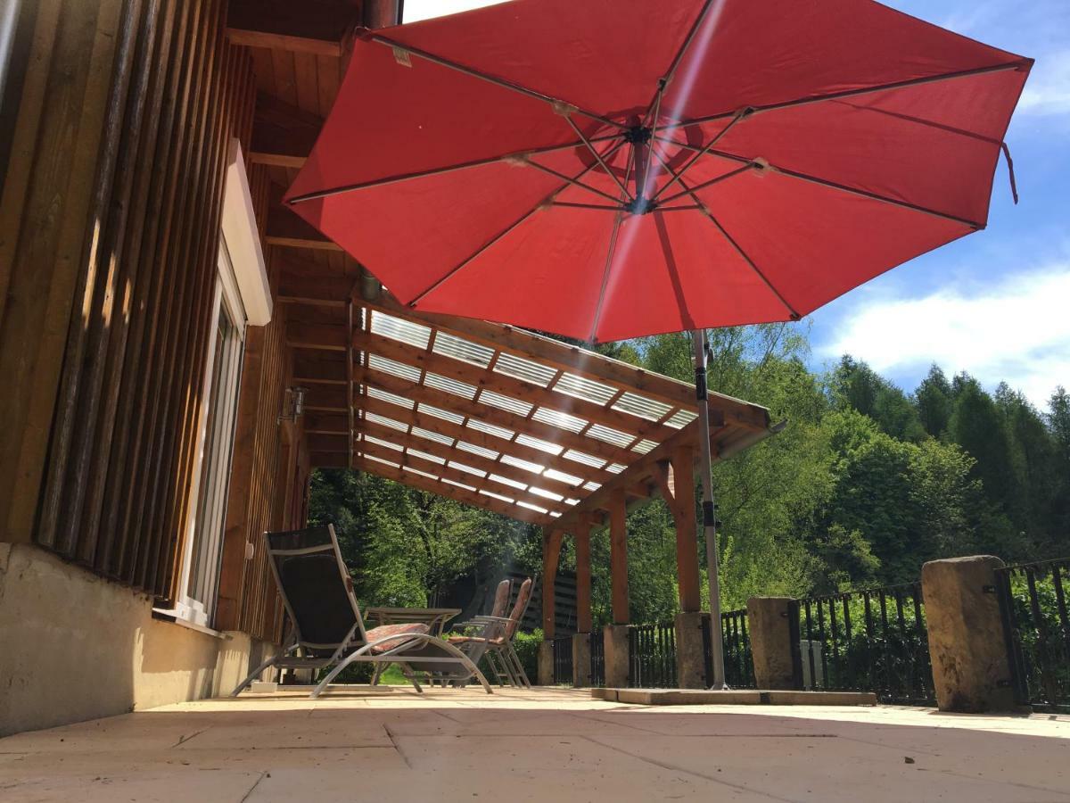 Ferienhaus "Am Bergblick" ゼーブニッツ エクステリア 写真
